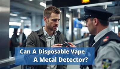 Môže jednorazová vape spustiť detektor kovov?