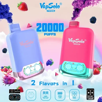 Definitívna recenzia VapSolo Twins 20000: Powerhouse s dvoma príchuťami?
