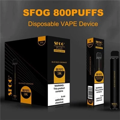 Aká je intenzita príchuti pary SFOG VAPE?
