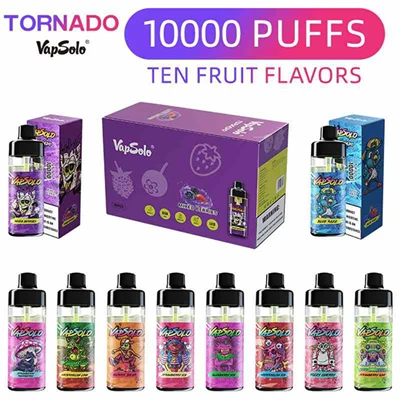 Vapsolo tornádo 10000 Puffs nakladateľný vape